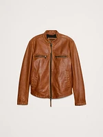 Leather Biker Jacket