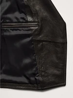 Enola Leather Moto Jacket