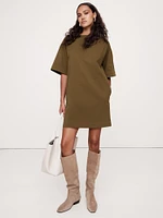 Boxy Cotton T-Shirt Dress