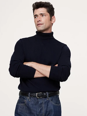 Italian Merino Turtleneck Sweater