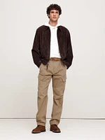 Brushed Twill Cargo Pant