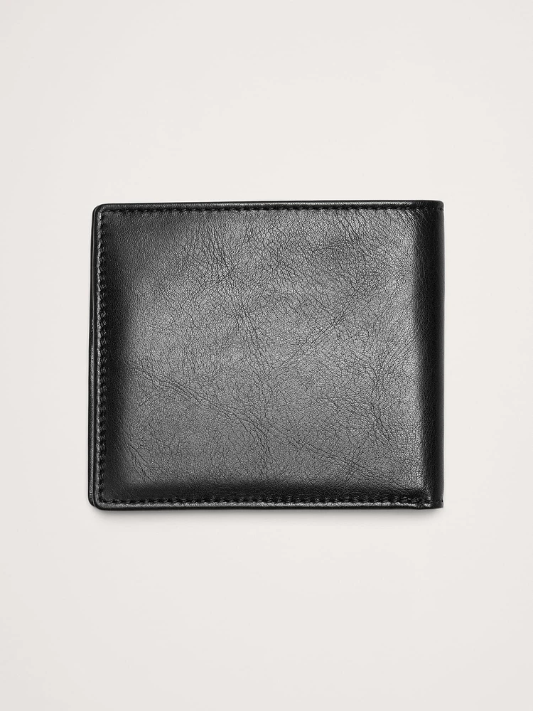 Leather Bi-Fold Wallet