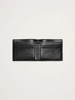 Leather Bi-Fold Wallet