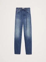 High-Rise Rigid Bow Jean