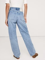 High-Rise Rigid Bow Jean