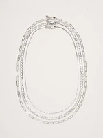 Ravena Delicate Chains Set Of 3 by Aureus + Argent