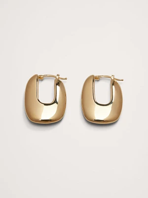 Ravena U-Profile Earrings by Aureus + Argent