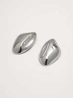 Sculptural Forms Earrings Aureus + Argent