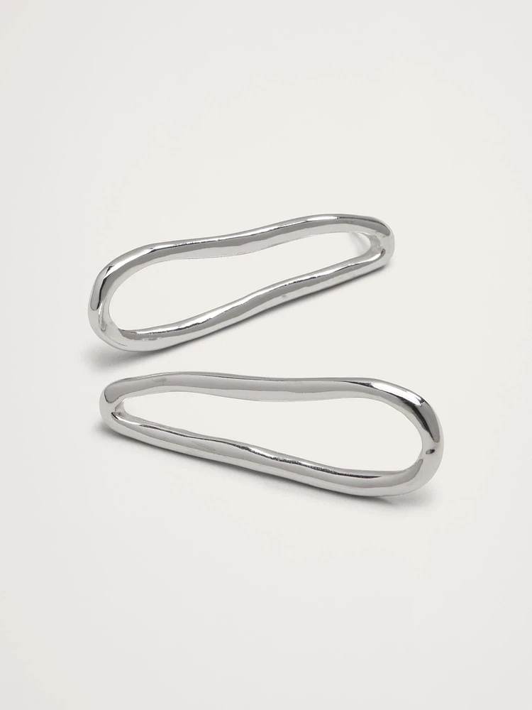 Shapes Long Earrings by Aureus + Argent