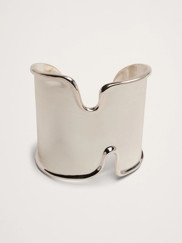 Sculptural Forms Cuff Aureus + Argent