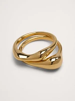 Sculpted Stacking Rings