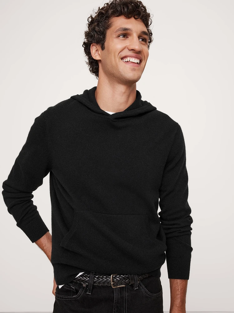 Cashmere Sweater Hoodie