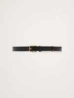 Leather Drop-Chain Belt