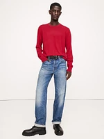 Italian Merino Crew-Neck Sweater