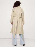 Bonded Cotton Mac Coat