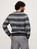 Brushed Stripe Sweater