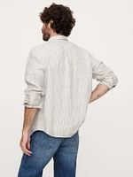 Standard-Fit Linen Shirt