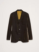 Italian Flocked-Twill Sport Coat