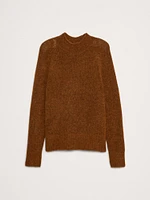 Alpaca-Wool Blend Crew-Neck Sweater