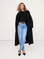 Oversized Midweight Cashmere Crew-Neck Sweater