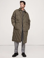 Oversized Quilted Carcoat