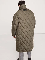 Oversized Quilted Carcoat