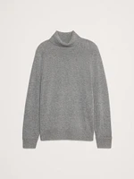 Merino-Cashmere Turtleneck Sweater