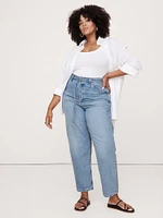 High-Rise Rigid Bow Jean