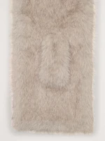 Faux Fur Pull-Through Scarf