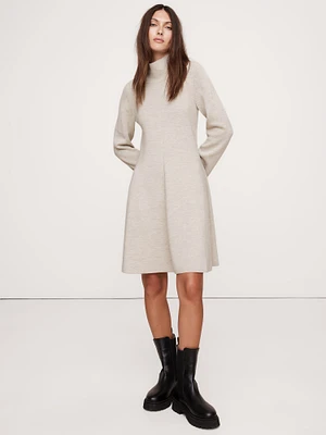 Merino Mini Sweater Dress