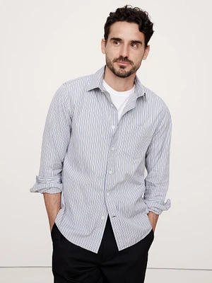 Washed Cotton Poplin Shirt