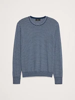 Italian Merino Crew-Neck Sweater