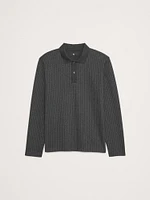 Pinstripe Jacquard Polo