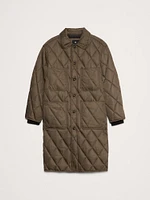 Oversized Quilted Carcoat