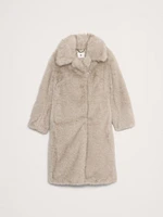 Faux Fur Long Coat