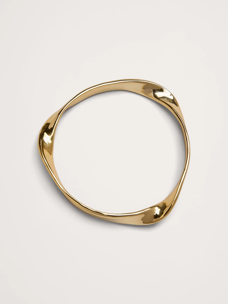 Mobius Bangle by Aureus + Argent