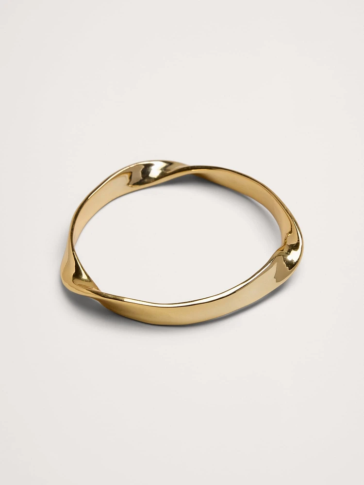 Mobius Bangle by Aureus + Argent