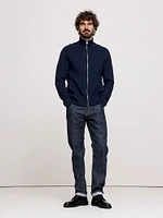 Ribbed Merino Sweater Jacket