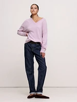 Lightweight Cashmere V-Neck Sweater