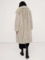 Faux Fur Long Coat