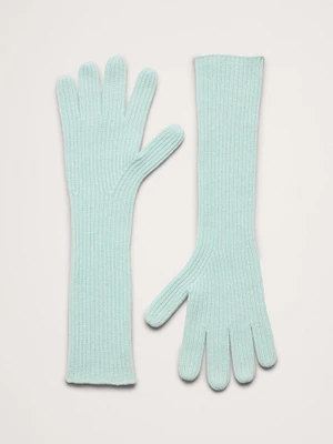 Signature Cashmere Long Gloves