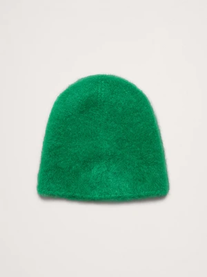 Brushed Wool-Cashmere Beanie