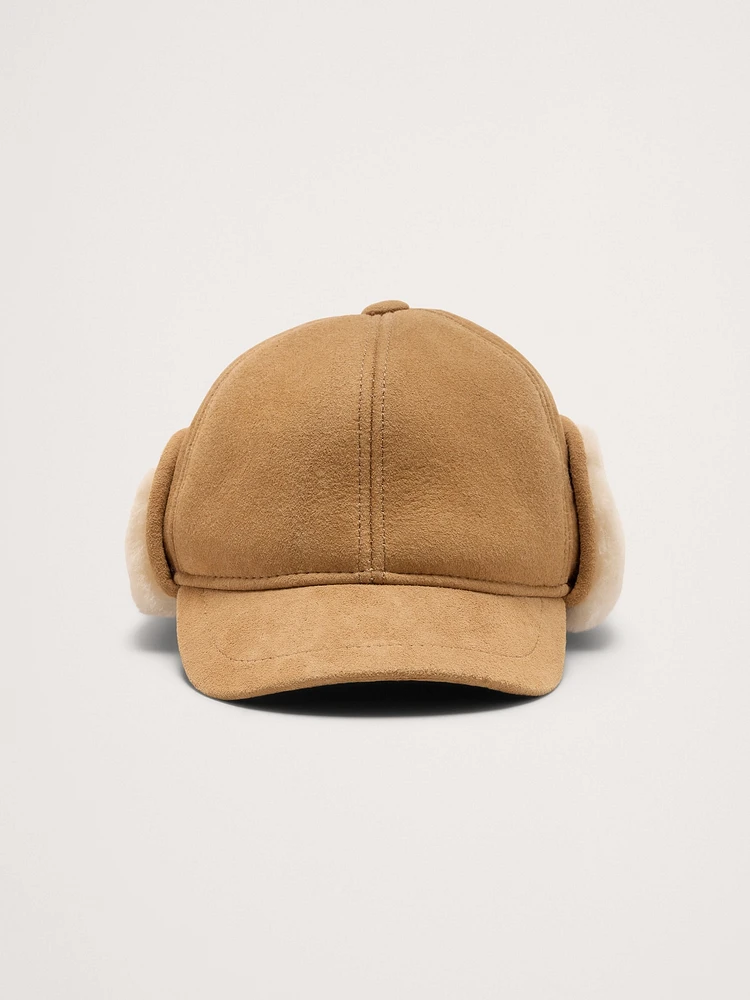 Shearling Cap by Crown