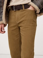 Slim Brushed Traveler Pant