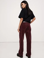 The Slouchy Straight Corduroy Pant