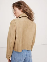 Enola Suede Moto Jacket