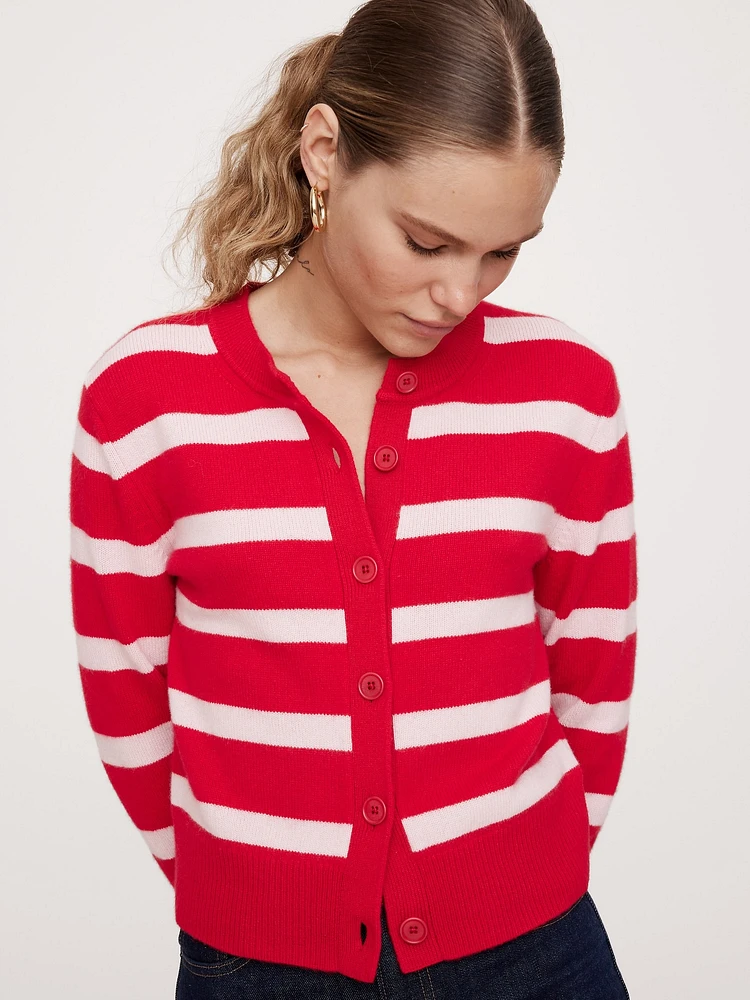 Relaxed Cashmere Cardigan