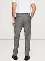 Italian Houndstooth Suit Pant