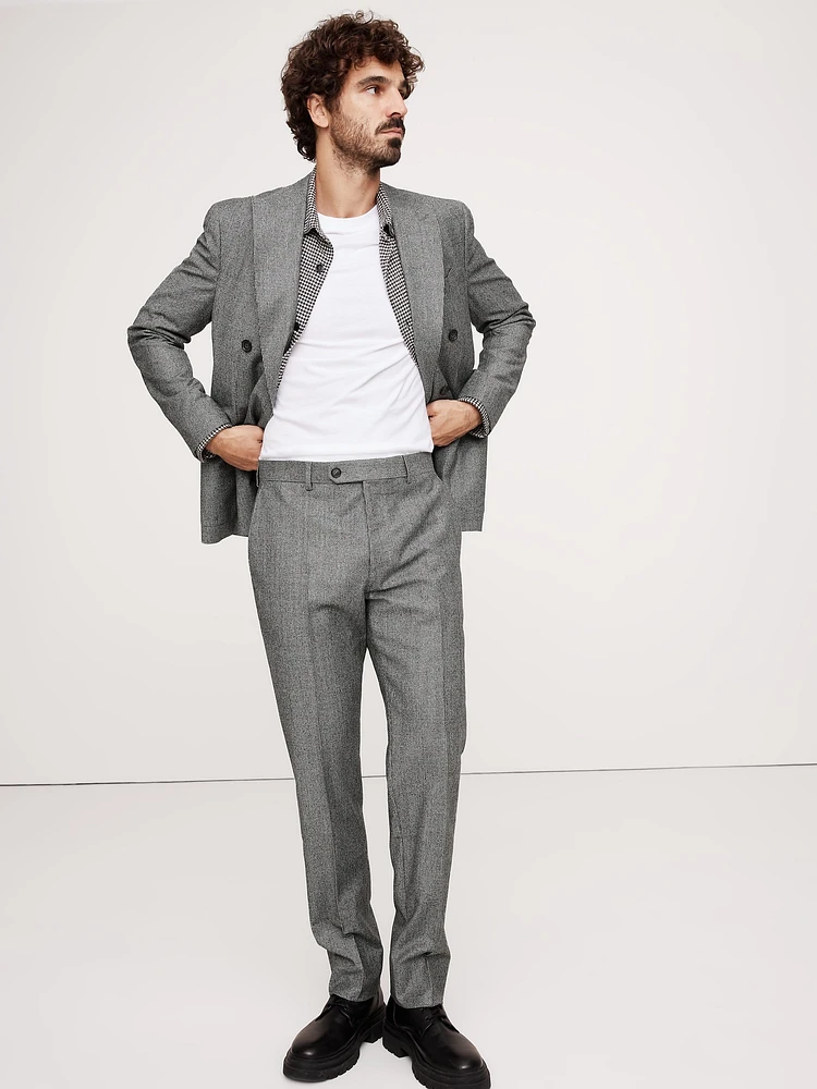 Italian Houndstooth Suit Pant