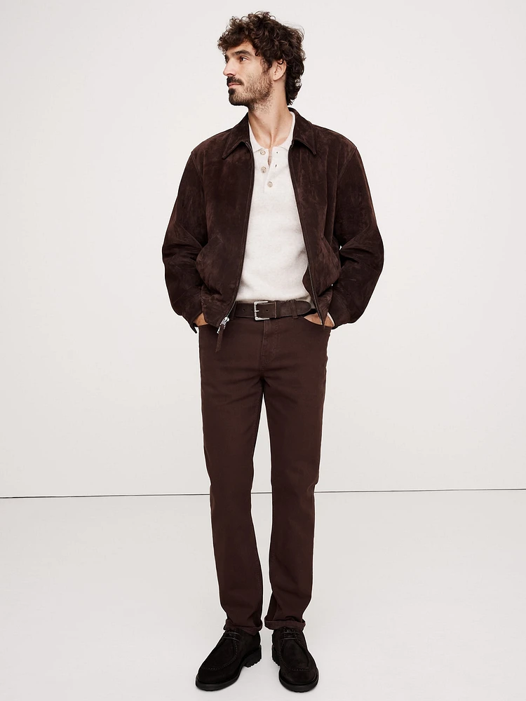 Slim Brushed Traveler Pant